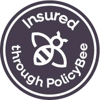 Insured through PolicyBee — £5 million public liability cover